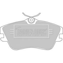 Brake Pad Set BORG & BECK BBP1160 OE Ref 701 698 151 D