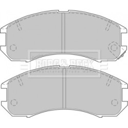 Brake Pad Set BORG & BECK BBP1162 OE Ref 3477468
