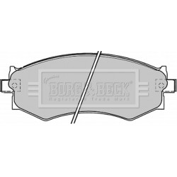 Brake Pad Set BORG & BECK BBP1173 OE Ref 4106032R91