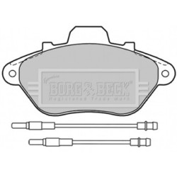 Brake Pad Set BORG & BECK BBP1199 OE Ref 6000009332