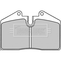 Brake Pad Set BORG & BECK BBP1227 OE Ref 8A0698451A