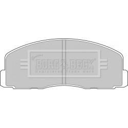 Brake Pad Set BORG & BECK BBP1262 OE Ref MB534483