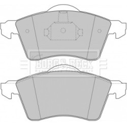 Brake Pad Set BORG & BECK BBP1384 OE Ref 7D0 698 151 E