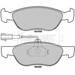 Brake Pad Set BORG & BECK BBP1387 OE Ref 71753043