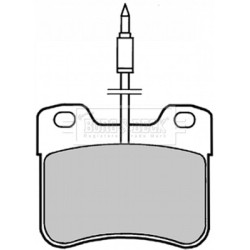 Brake Pad Set BORG & BECK BBP1402 OE Ref 95619549