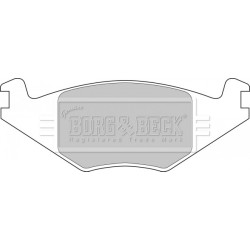 Brake Pad Set BORG & BECK BBP1415 OE Ref 191615115K