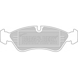Brake Pad Set BORG & BECK BBP1423 OE Ref 1605454