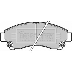Brake Pad Set BORG & BECK BBP1435 OE Ref UGY93323Z