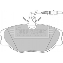 Brake Pad Set BORG & BECK BBP1438 OE Ref 425110