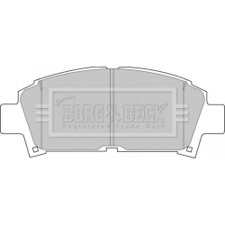 Brake Pad Set BORG & BECK BBP1440 OE Ref 0446517050