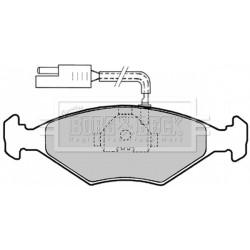 Brake Pad Set BORG & BECK BBP1456 OE Ref 5882984