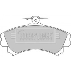 Brake Pad Set BORG & BECK BBP1458 OE Ref A4544200920