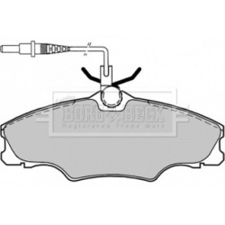 Brake Pad Set BORG & BECK BBP1459 OE Ref 425131
