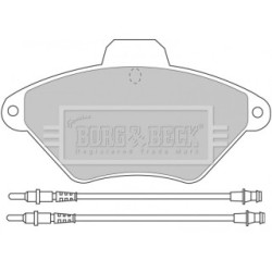 Brake Pad Set BORG & BECK BBP1468 OE Ref 425157