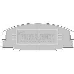 Brake Pad Set BORG & BECK BBP1476 OE Ref 8943357871