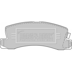 Brake Pad Set BORG & BECK BBP1477 OE Ref 0449220050