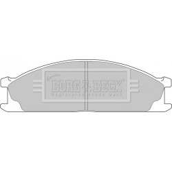 Brake Pad Set BORG & BECK BBP1486 OE Ref 4106008N90