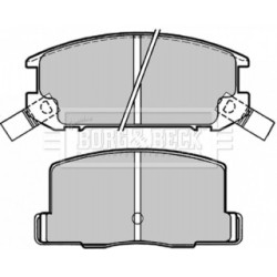 Brake Pad Set BORG & BECK BBP1504 OE Ref 0446617020