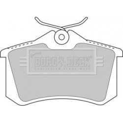 Brake Pad Set BORG & BECK BBP1512 OE Ref 1H0615405