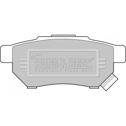 Brake Pad Set BORG & BECK BBP1526 OE Ref 06430SAAJ50
