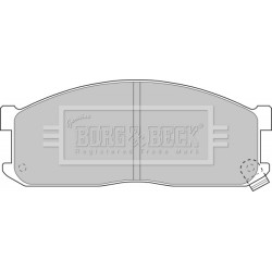 Brake Pad Set BORG & BECK BBP1536 OE Ref 3256541