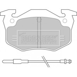 Brake Pad Set BORG & BECK BBP1545 OE Ref 425104