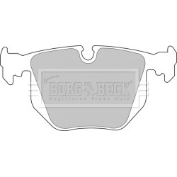 Brake Pad Set BORG & BECK BBP1562 OE Ref 34211159960