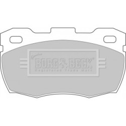 Brake Pad Set BORG & BECK BBP1571 OE Ref RTC1275
