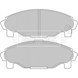 Brake Pad Set BORG & BECK BBP1581 OE Ref 0049187727000