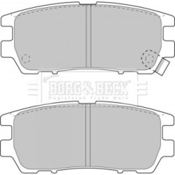 Brake Pad Set BORG & BECK BBP1582 OE Ref MB858380