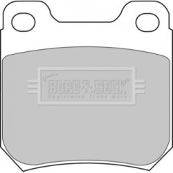 Brake Pad Set BORG & BECK BBP1605 OE Ref 09192125