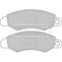 Brake Pad Set BORG & BECK BBP1606 OE Ref 5520080E10