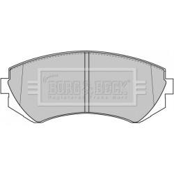 Brake Pad Set BORG & BECK BBP1611 OE Ref 410602N290