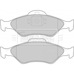 Brake Pad Set BORG & BECK BBP1616 OE Ref 1031781