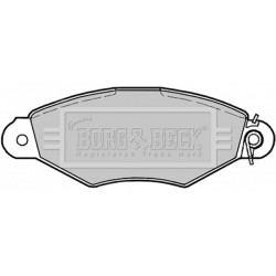 Brake Pad Set BORG & BECK BBP1622 OE Ref 425169