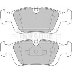 Brake Pad Set BORG & BECK BBP1627 OE Ref 34111160357