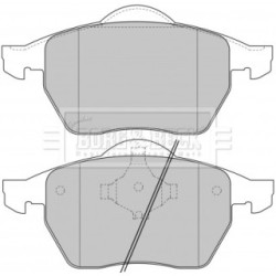 Brake Pad Set BORG & BECK BBP1645 OE Ref 8D0615116B