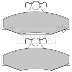 Brake Pad Set BORG & BECK BBP1650 OE Ref 48413050A0