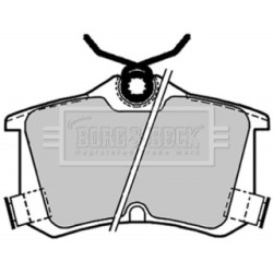 Brake Pad Set BORG & BECK BBP1653 OE Ref 43022S1AE02