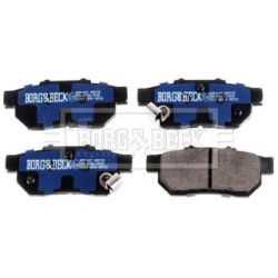 Brake Pad Set BORG & BECK BBP1657 OE Ref 43022S04000 BORG & BECK