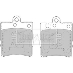 Brake Pad Set BORG & BECK BBP1665 OE Ref 0034202820