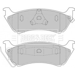Brake Pad Set BORG & BECK BBP1666 OE Ref 1634200420