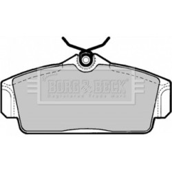 Brake Pad Set BORG & BECK BBP1672 OE Ref 410602F525