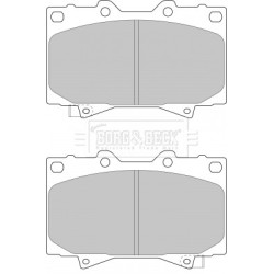 Brake Pad Set BORG & BECK BBP1682 OE Ref 044650C012