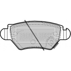 Brake Pad Set BORG & BECK BBP1687 OE Ref 09195642