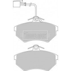 Brake Pad Set BORG & BECK BBP1690 BORG & BECK