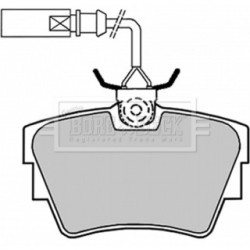 Brake Pad Set BORG & BECK BBP1694 OE Ref 7D0698451F