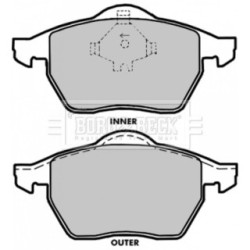 Brake Pad Set BORG & BECK BBP1696 OE Ref 30648381
