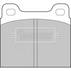 Brake Pad Set BORG & BECK BBP1698 OE Ref 2701662