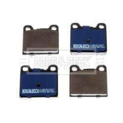 Brake Pad Set BORG & BECK BBP1698 OE Ref 2701662 BORG & BECK